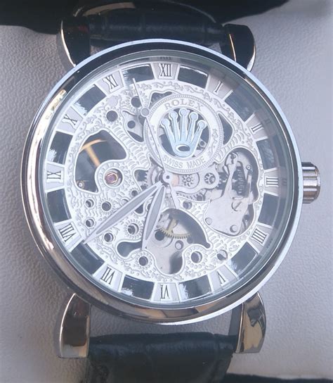 men rolex watches with exposed gears|skeleton watches for men.